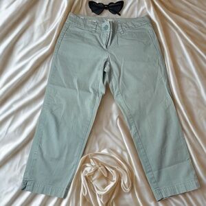 Light Green Cropped Pants 
Ann Taylor Loft Very stretchy